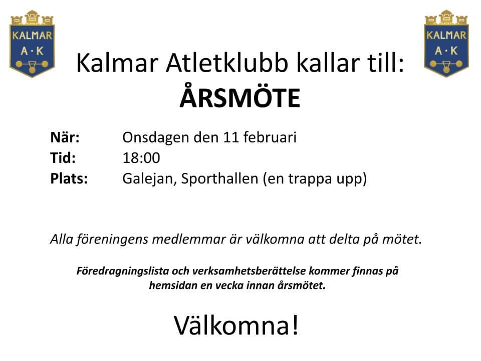 Årsmöte 11/2